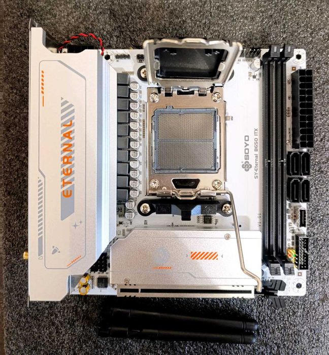 AMD Ryzen 5 7500F+B650 Материнська плата+32 DDR5 Mini ITX Комплект AM5