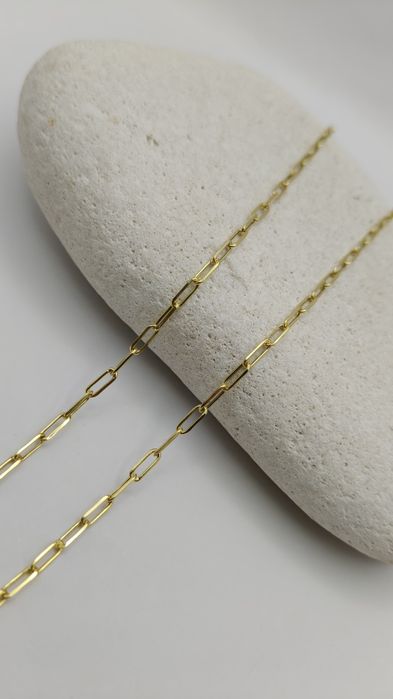 Złoty Łańcuszek Spinacz Pr.585 Nowy Zapraszamy