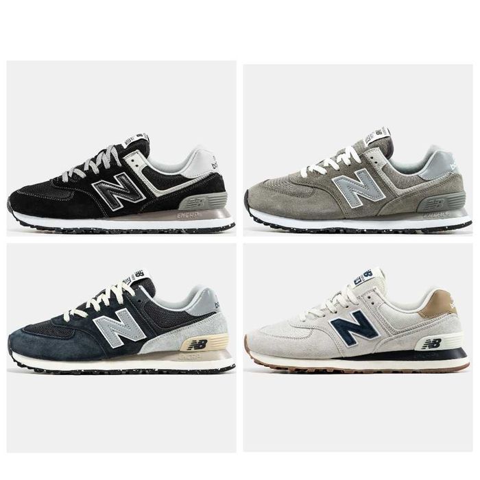 Замшевые кроссовки New Balance 574 кросівки нью беланс 574 NB нб 36-45