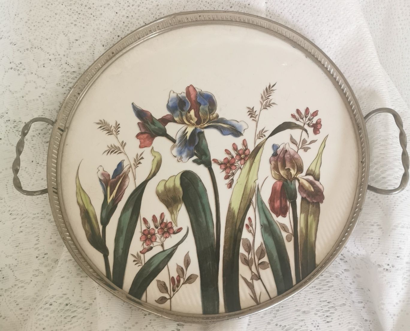 Bandeja Tabuleiro Majolica Porcelana