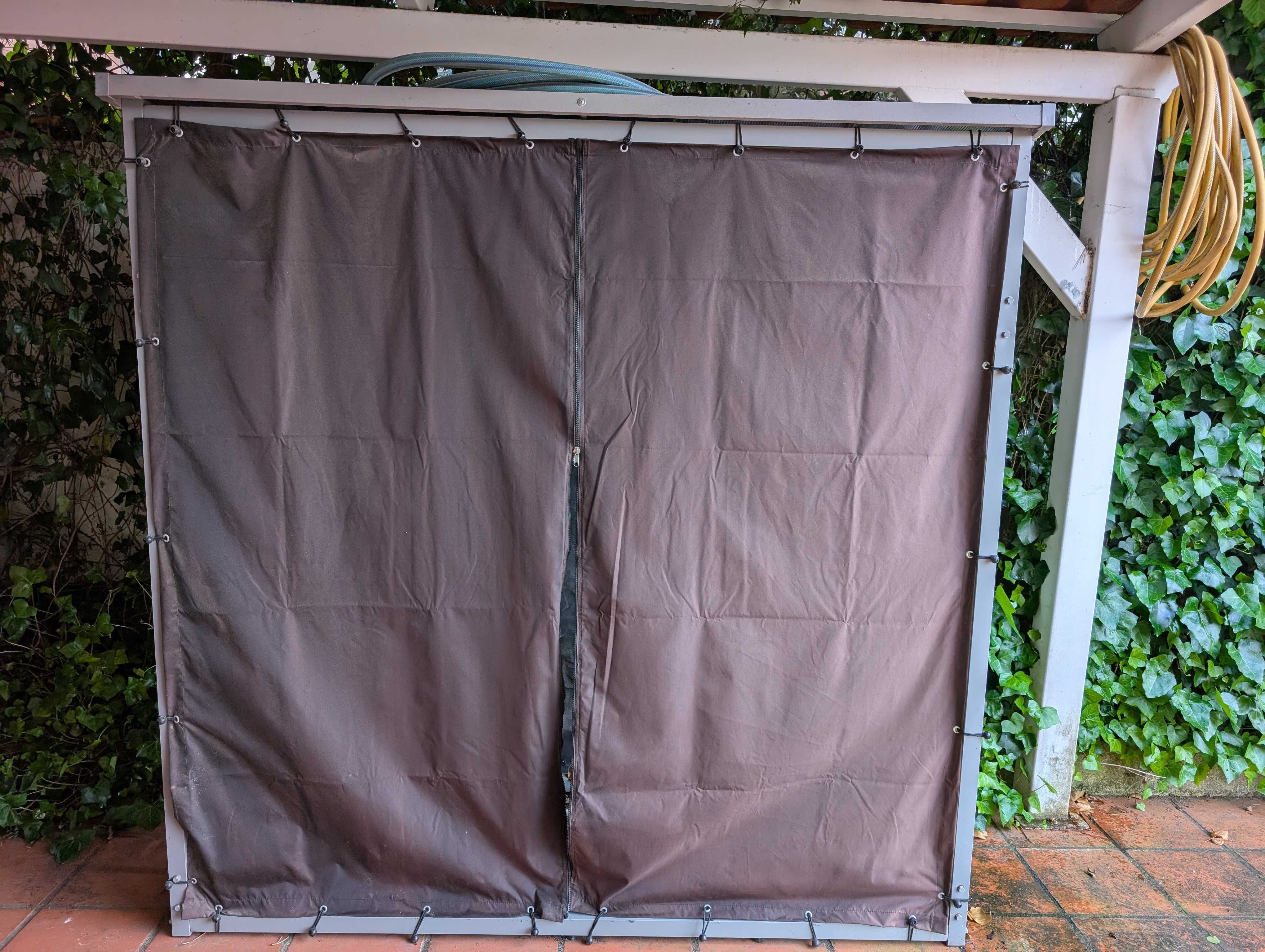 Protetor de madeira para exterior