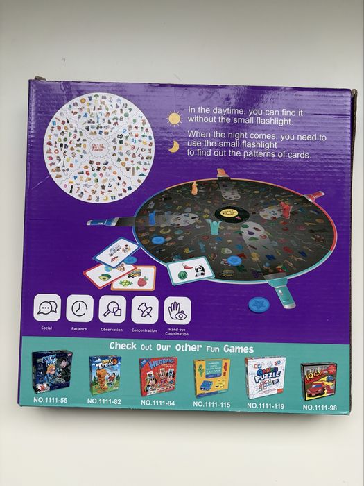 Гра- шукалка з ліхтарикомFind it out with a small flashlight