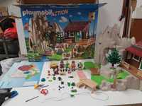 Playmobil Action 9126 Skała do wspinaczki z chatą