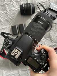 Фотоаппарат Canon 70D  и 2 макро объектива