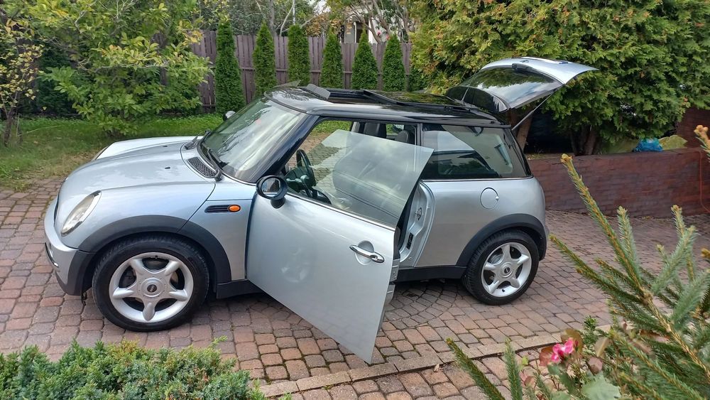 MINI Cooper Panoramiczny szyber Skóry Po serwisie 2 komplety opon Nowa butla LPG