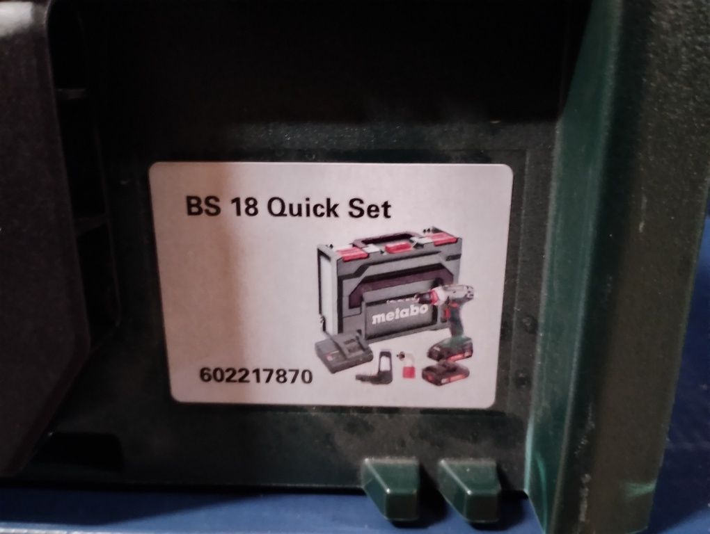 Metabo powermaxx bs lc-40 , bs18 quick set