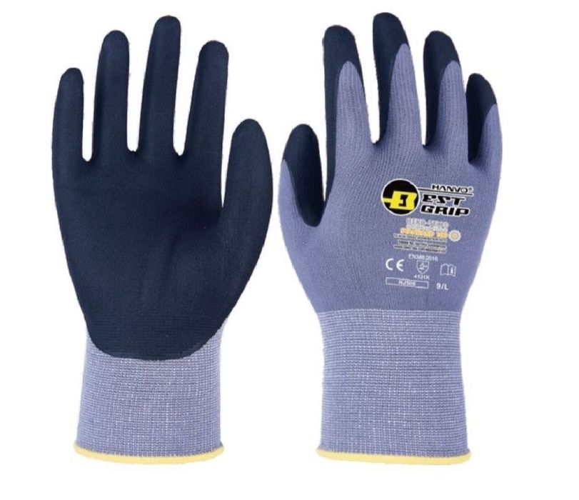 Робочі рукавиці Hanvo Best Grip NJ506 (аналог MaxiFlex Ultimate)