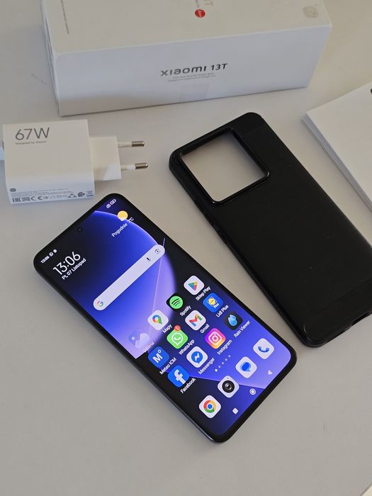 Xiaomi 13T Black 8/256 GB jak nowy