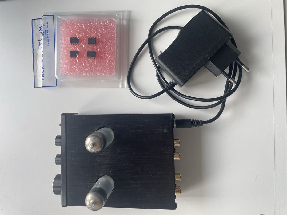 NFJ&FXAUDIO TUBE-03 przedwzmaciacz lampowy z korektorem.