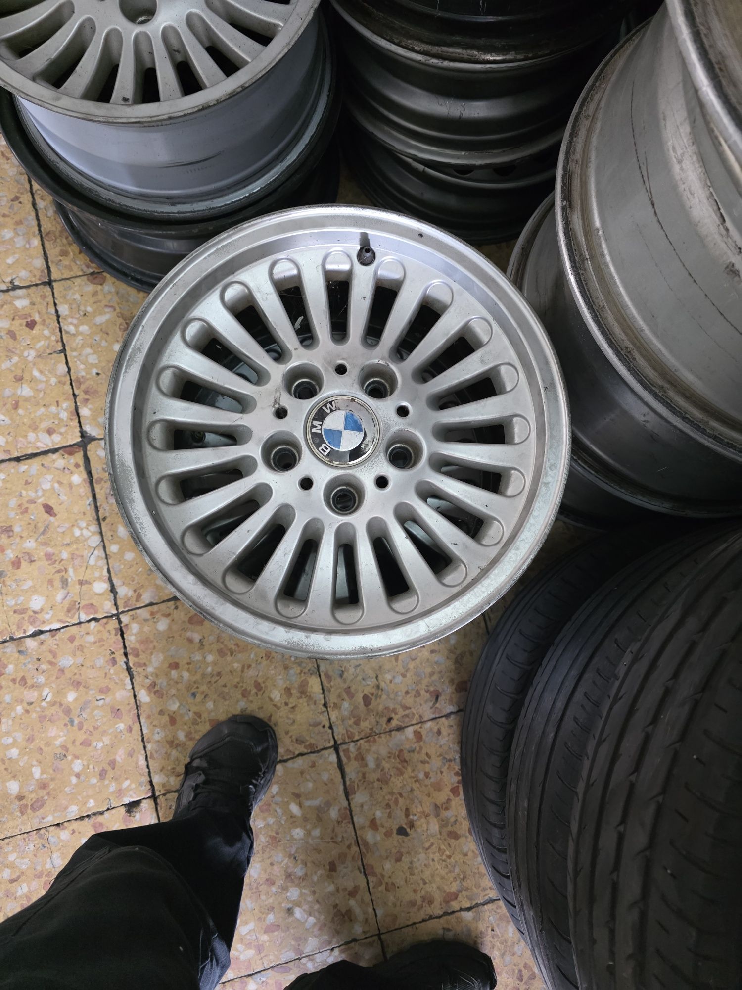 Jantes bmw 5 e39 15" em muito bom estado