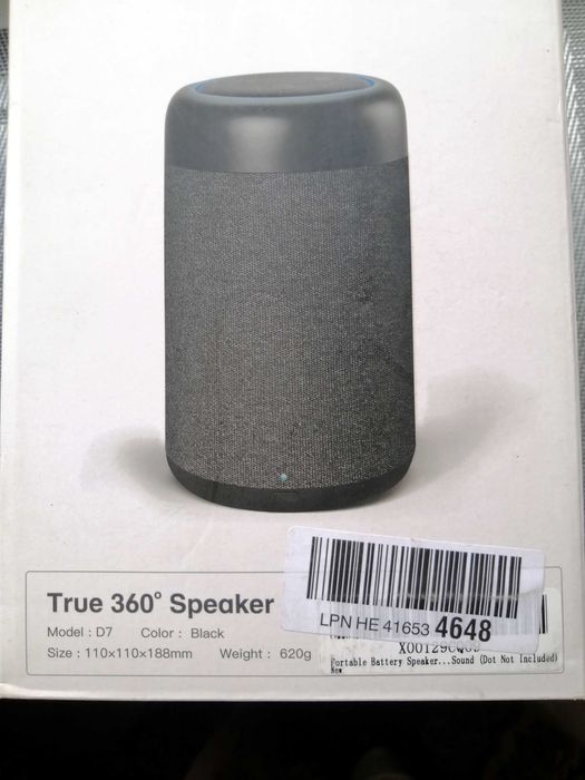 Портативна колонка Amazon GGMM D7 + Echo Dot 3