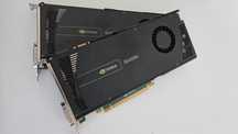 2 karty graficzne Nvidia QUADRO 4000 2 GB GDDR5