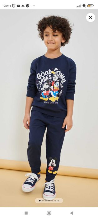 Dress dla chłopca z Myszką Miki,rozm.128