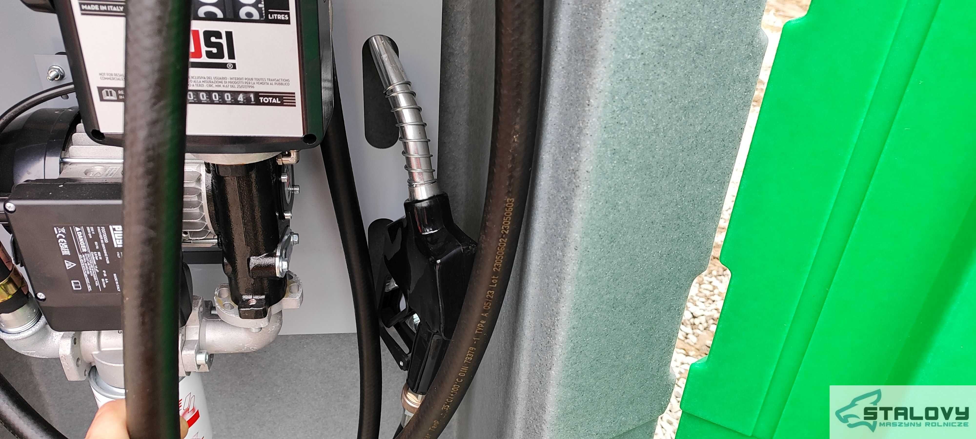 Części do zbiornika z polietylenu na dystrybutor paliwa 1500l 2500l