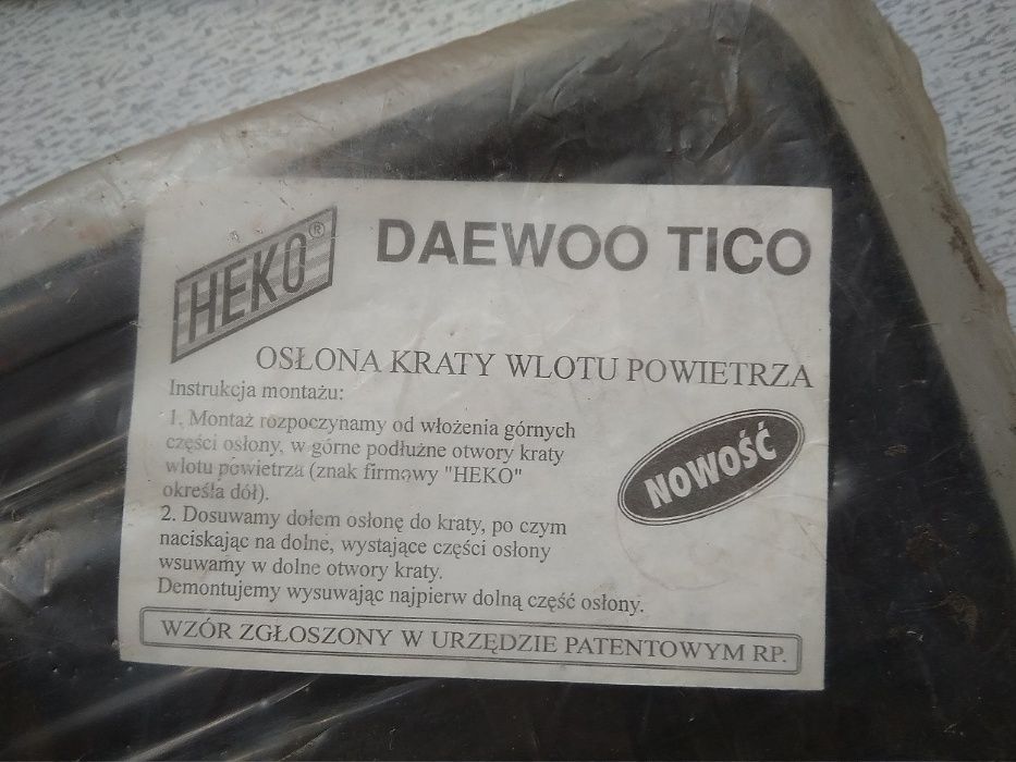 Osłona zimowa Daewoo Tico