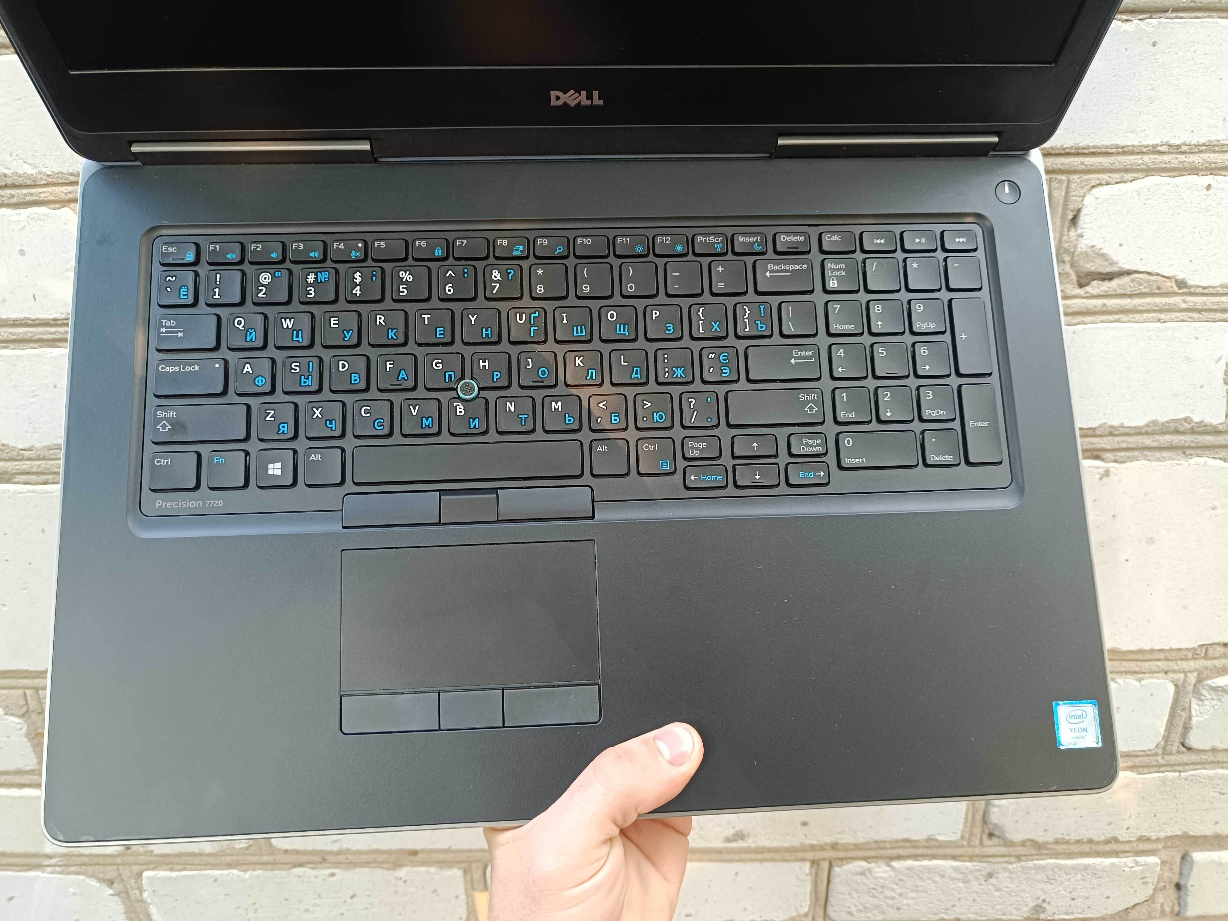 17.3" 8гб Nvidia, Ігровий ноутбук DELL (Xeon/16gb/1000gb/P4000 8GB)