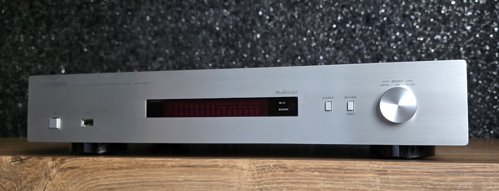 Streamer Yamaha NP-S303 po modyfikacji.