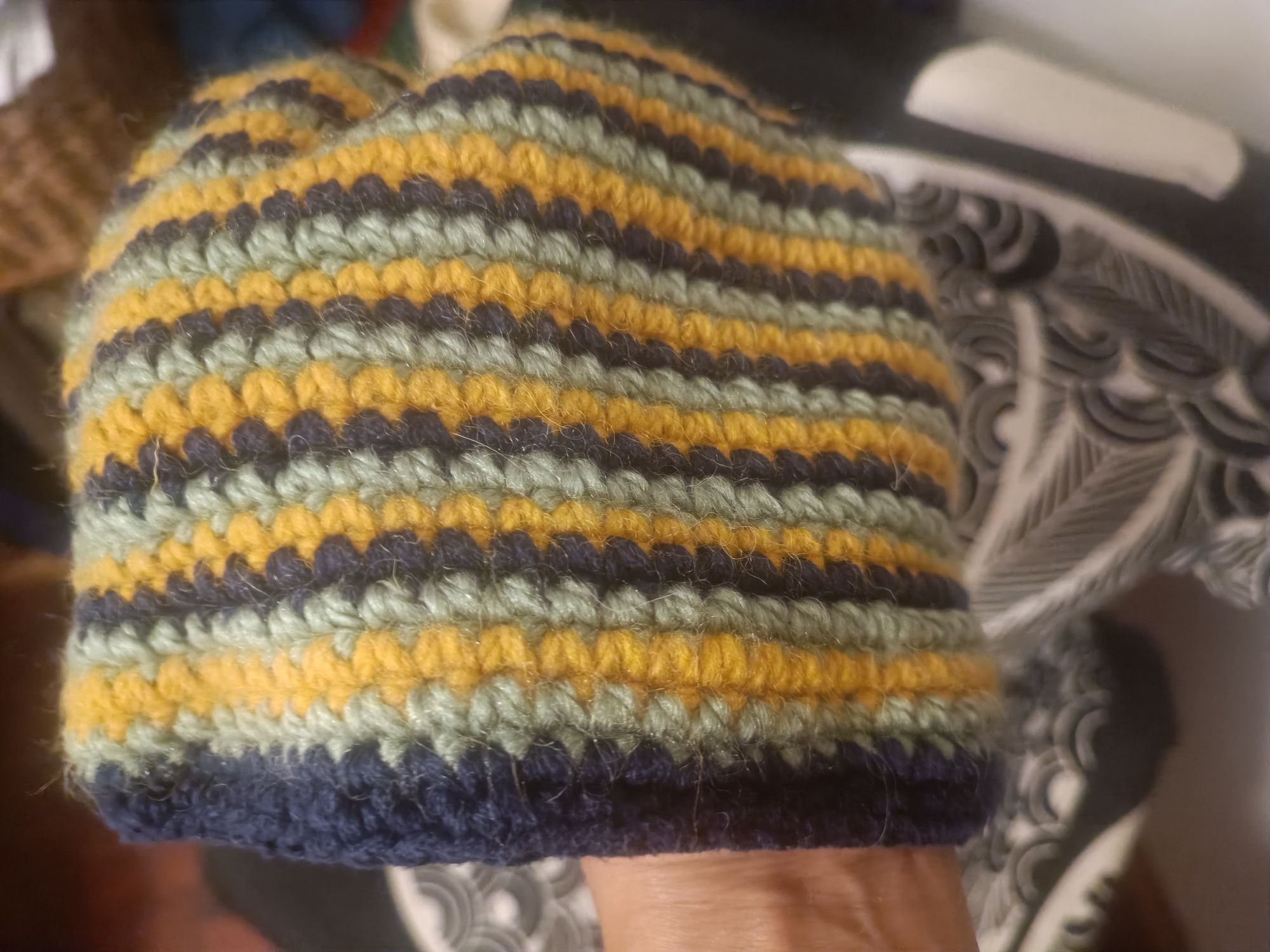 Boina/Gorro lã artesanal
