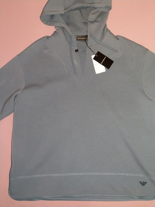 Wyprzedaż bluzka męska Emporio Armani z mikro wadą.