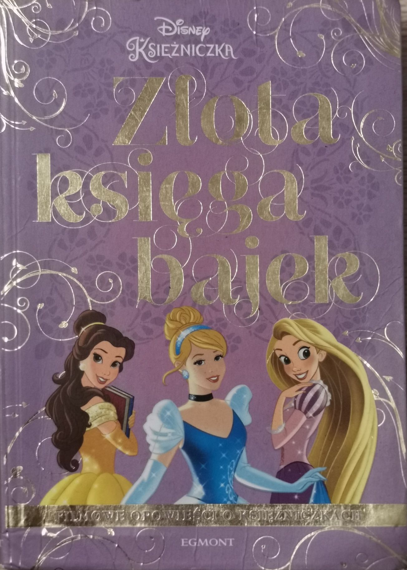 Złota księga bajek. Disney Księżniczka. Egmont. Stan bdb.