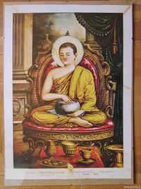 Plakat - Buddyjski Mnich