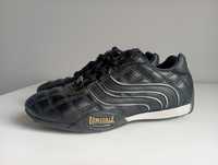 Buty dziecięce skórzane czarne sportowe Lonsdale  Camden rozmiar 35,5