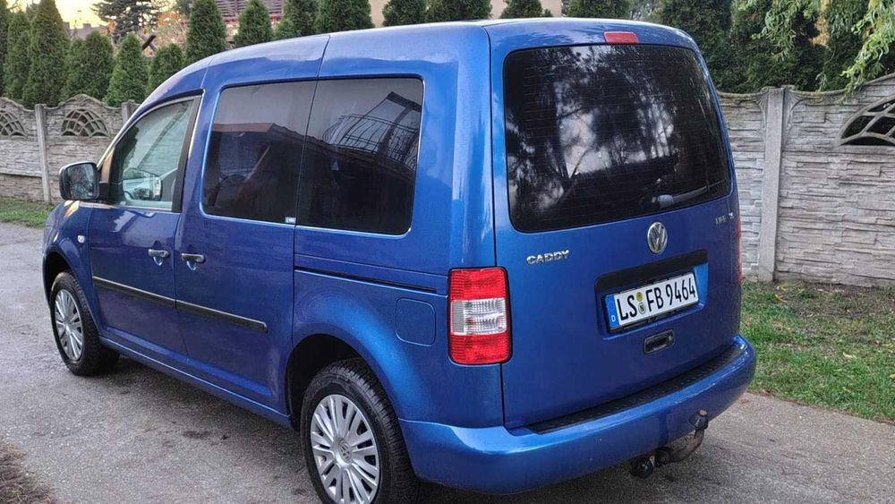 Volkswagen Caddy FAMILY 7osobowy 1.6MPI 102KM sprowadzony PO OPŁATACH!
