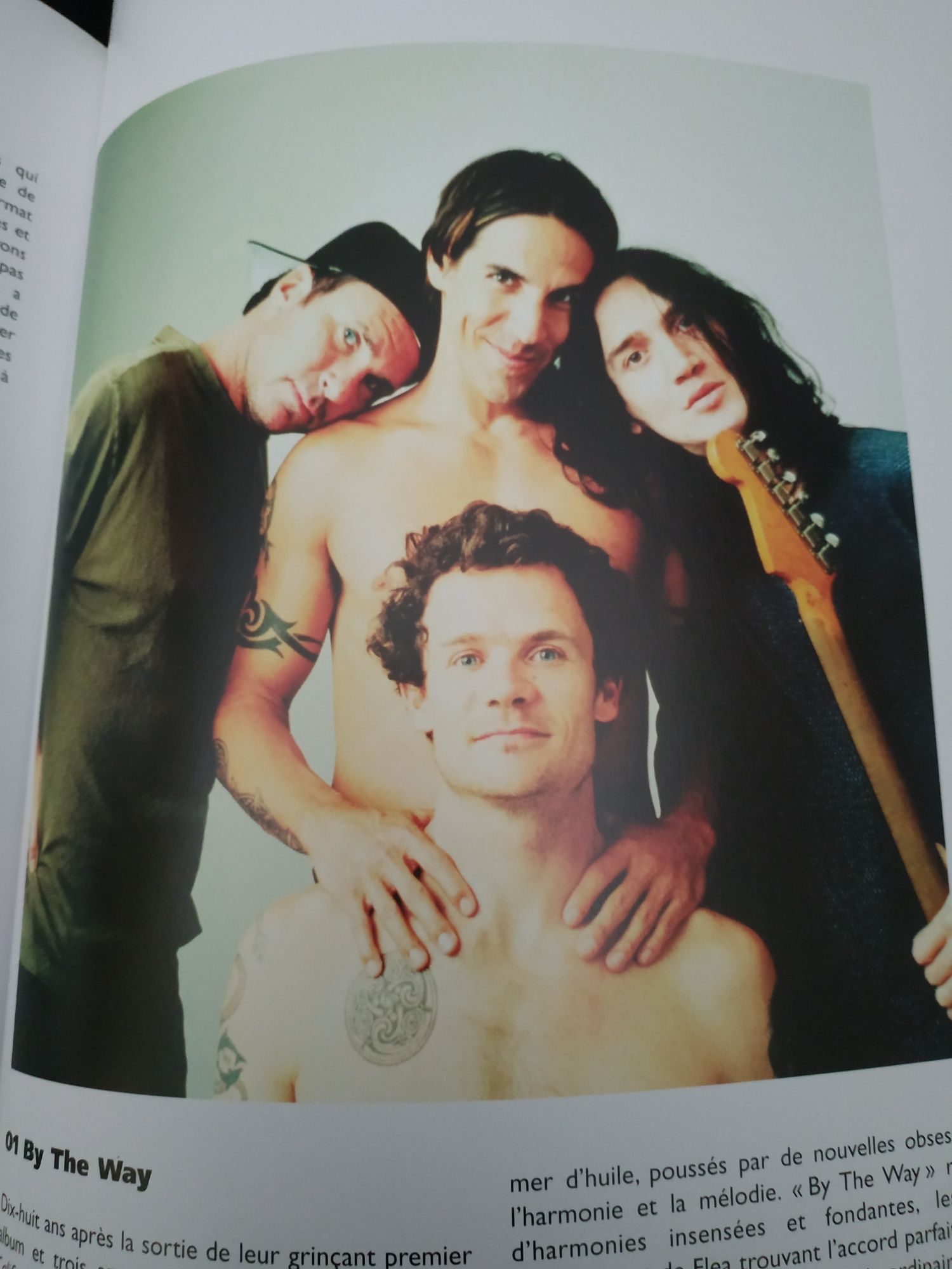 Livro de fotografias dos Red Hot Chili Peppers