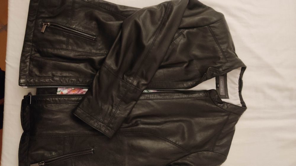 Casaco NOVO pele genuína casa das peles