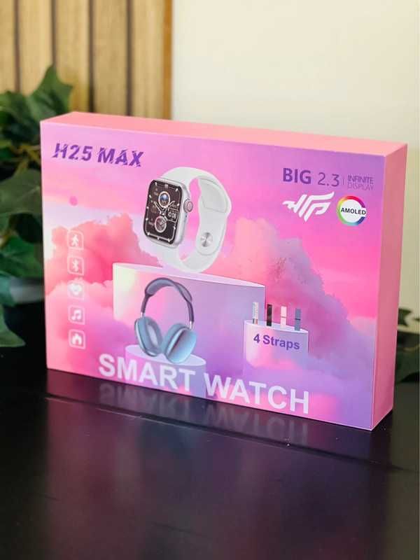 Smartwatch & Headphones c/ 4 fivelas