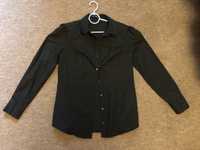 Джинсовый сарафан, женские рубашки размер S-M, шорты
