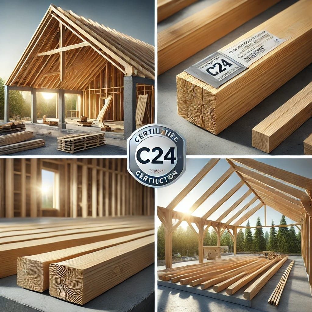 Drewno Konstrukcyjne KVH – od 2420 zł brutto/m³ więźba konstrukcje
