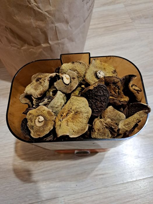 Grzyby suszone podgrzybki