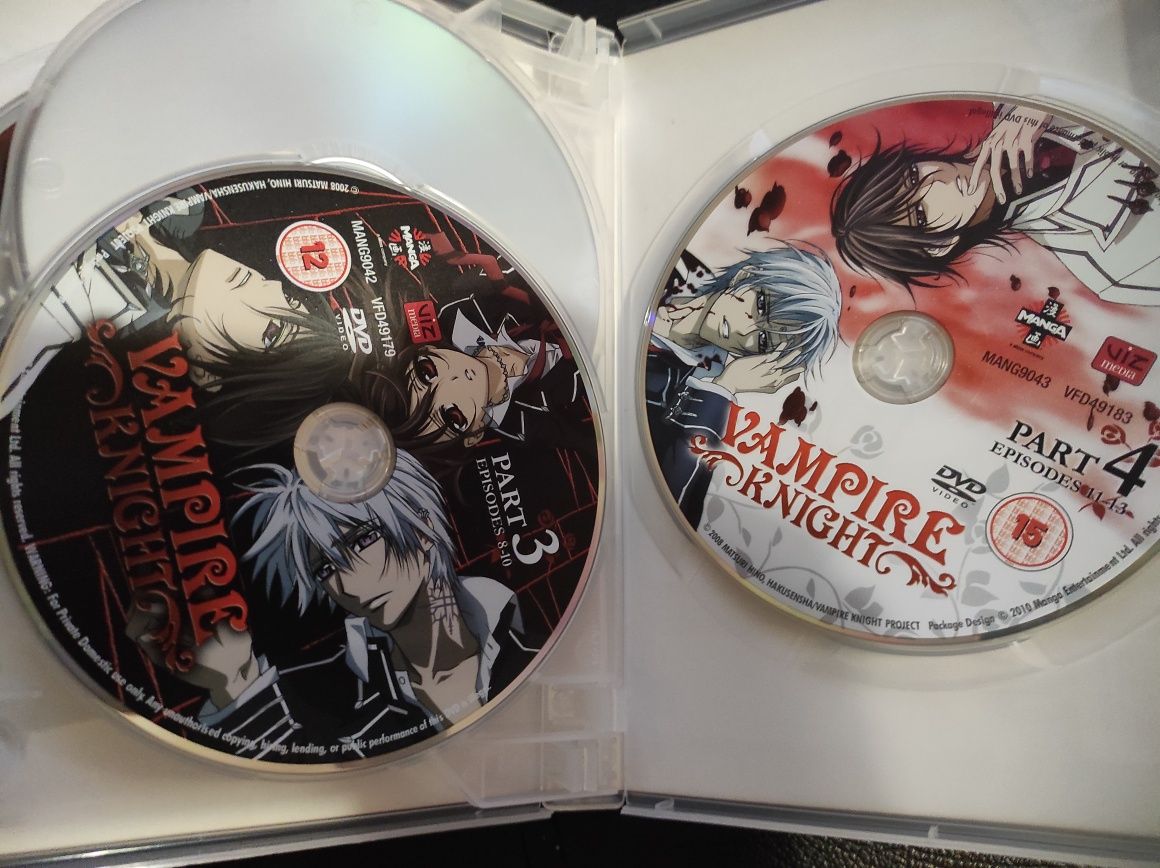 Coleção DVD Vampire Knight