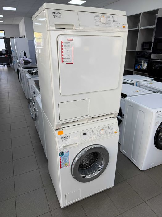 Zestaw Miele pralka + suszarka ! - Używany - Gwarancja -