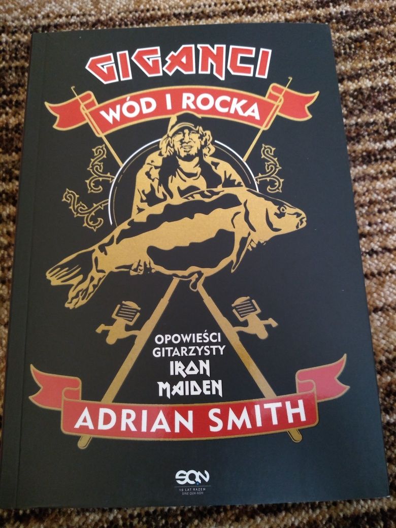 "Giganci wód i rocka". Adrian Smith