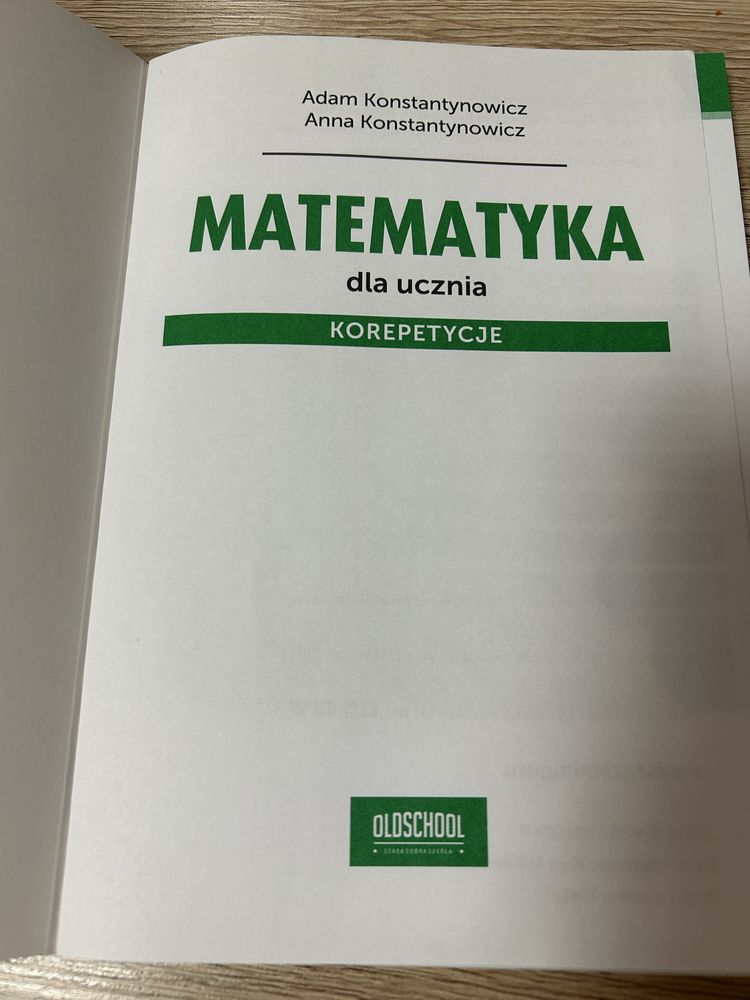Matematyka dla ucznia korepetycje