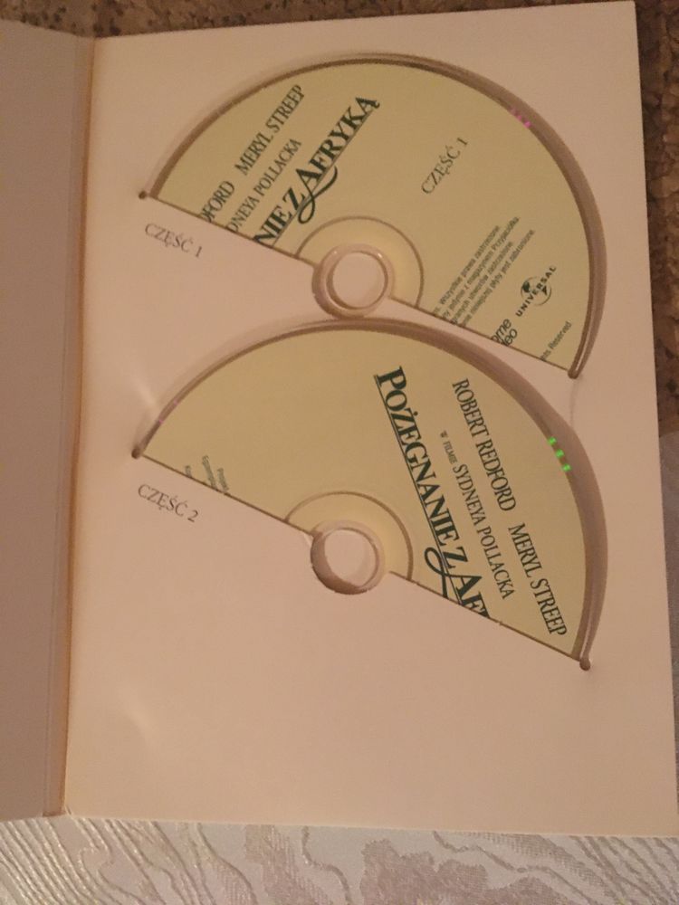 Pozegnanie z Afryka plyta CD