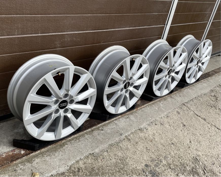 4x felgi aluminiowe 5x100 r16 et40 6,5J Alufelgi Oryginalne AUDI