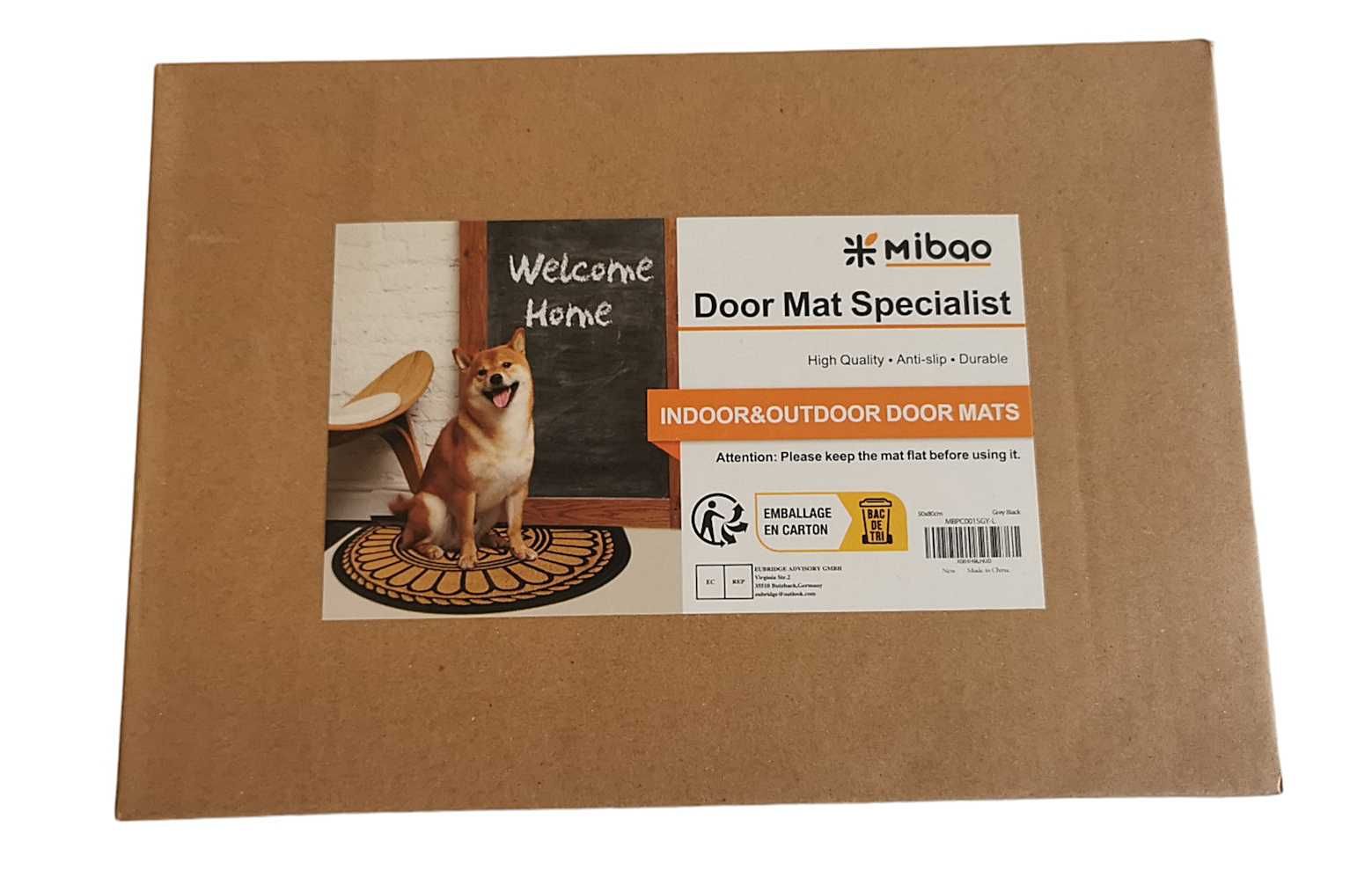 Wycieraczka pod drzwi do domu wewnętrzna Mibao door mat specialist