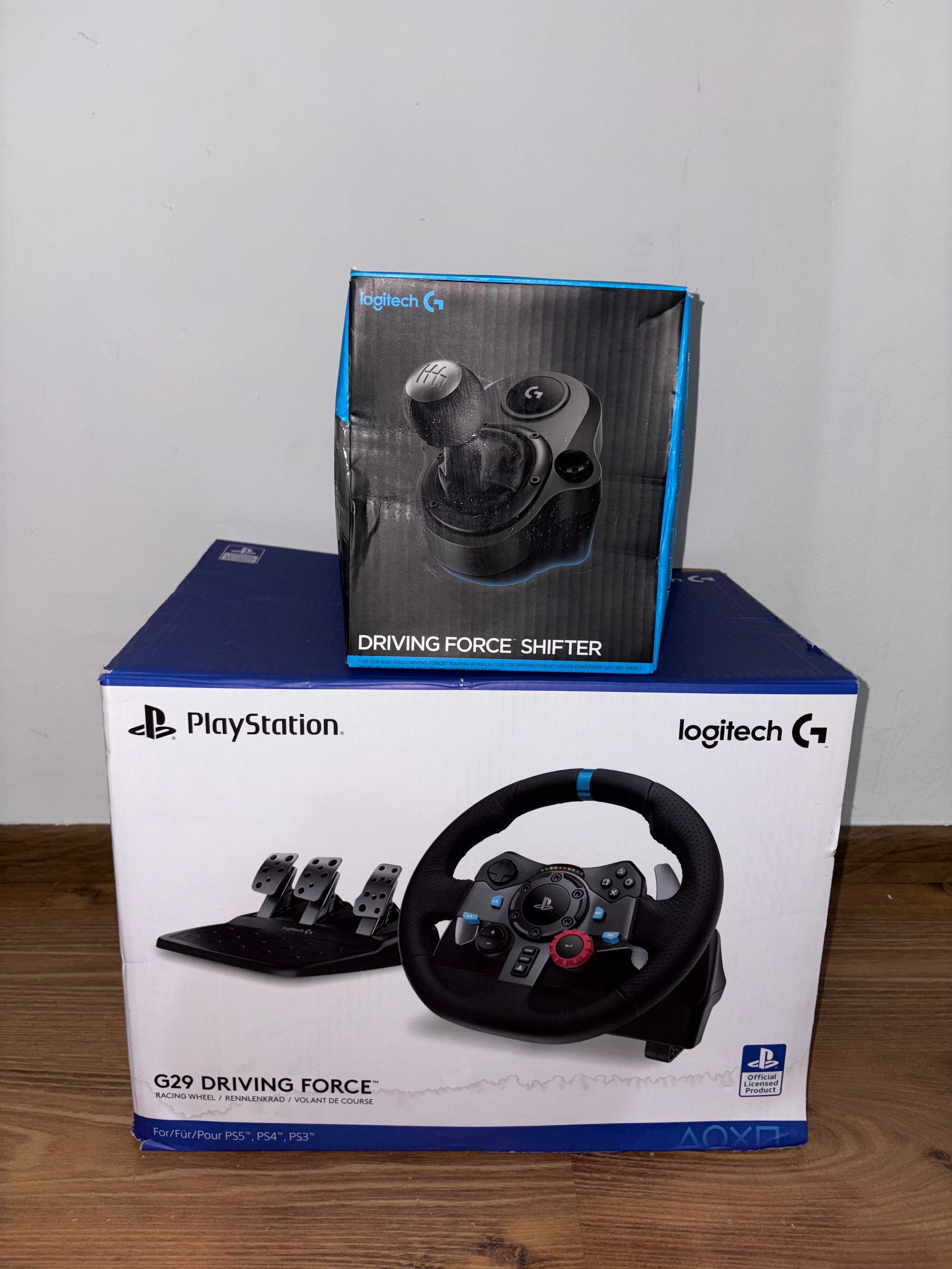 Logitech G29 + shifter