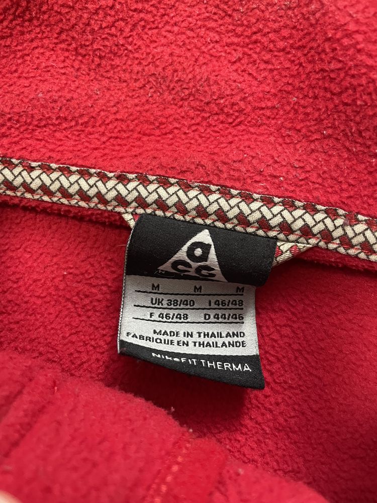 Флисовая кофта nike acg