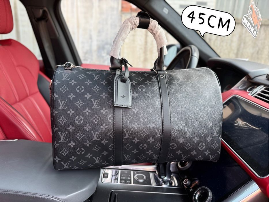 Louis Vuitton  Keepall 45cm мужская сумка спортивная дорожная унисекс