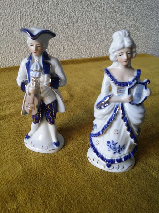 Figuras/Estatueta/ Porcelana Decorativos Vintage