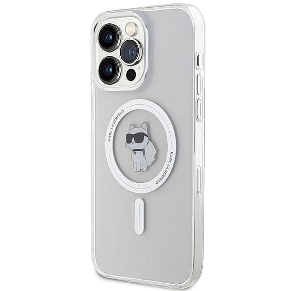 Etui Karl Lagerfeld IML Choupette MagSafe na iPhone 15 Pro Max - przez