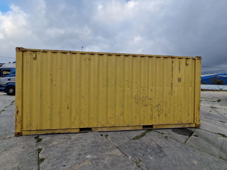 Kontener 20DV – morski, sprawny i szczelny