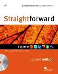 Straightforward Second edition Beginner A1 WB + CD - Lindsay Clandfie