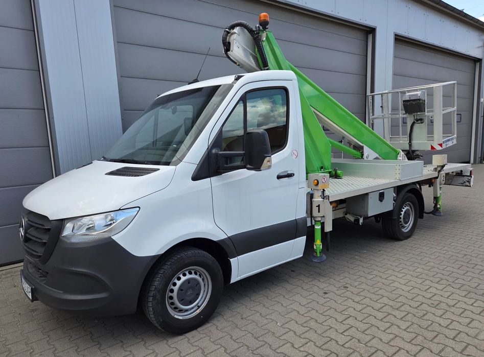 Mercedes-Benz Sprinter - 16 m Multitel MT162EX Podnośnik koszowy zwyżka jak Wumag Ruthmann GSR  16m Multitel MT162EX Podnośnik koszowy zwyżka jak Wumag Ruthmann GSR