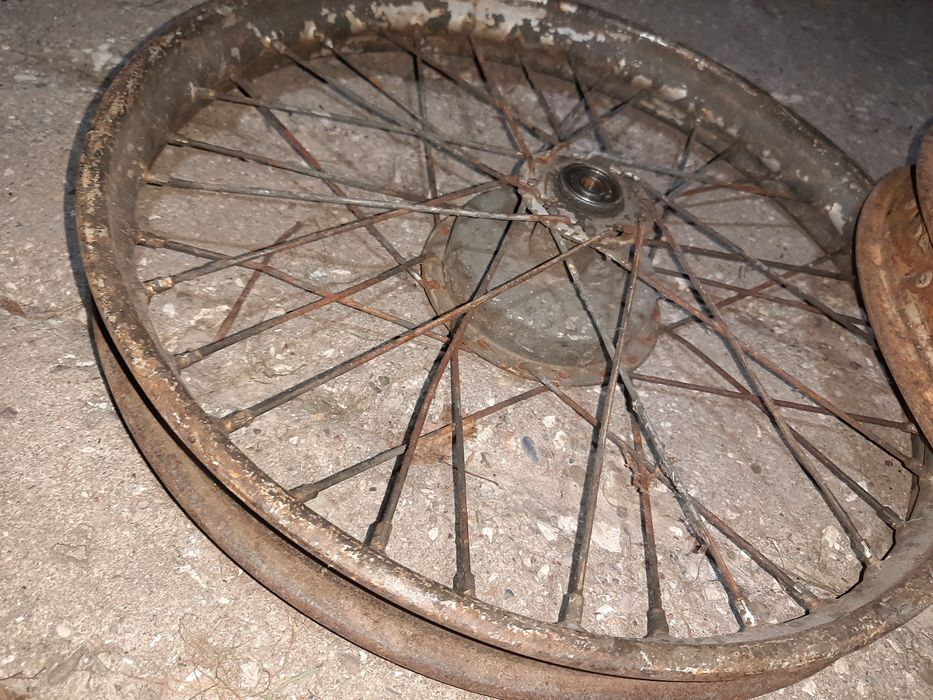 Kola do wózka 2szt wfm