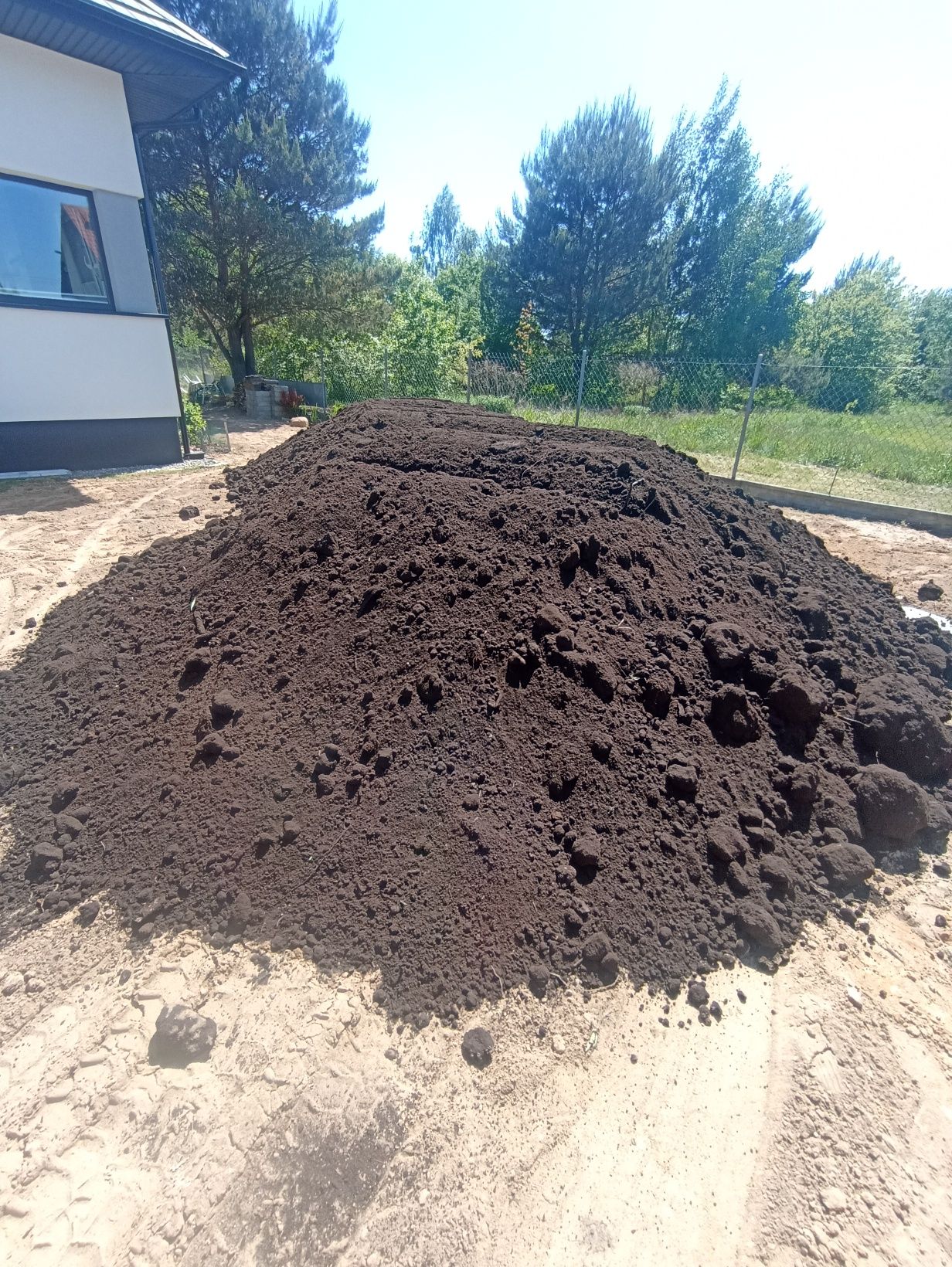 Kruszywa Szlaka Żużel Dostawą Utwardzenia Drogi Żwir Ziemia Ogrodowa